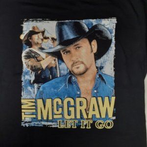 Tim McGraw 2008 Let it Go concert shirt